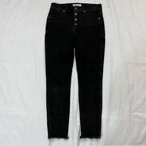 Madewell High Rise Black Jeans size 27P